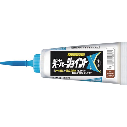 トラスコ中山 コニシ スーパージョイントX チェリーブラウン 500g（ご注文単位1本）【直送品】