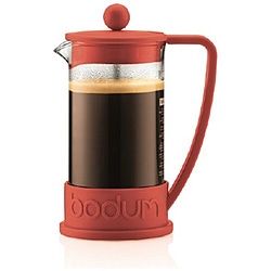 ボダム　bodum ブラジルフレンチプレスコーヒーメーカー　1.0L ボダム レッド 10938294 1個（ご注文単位1個）【直送品】