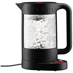 ボダム　bodum ダブルウォールウォーターケトル 温度調整機能付 BISTRO ブラック 11659-01JP ［1.1L］ 1個（ご注文単位1個）【直送品】