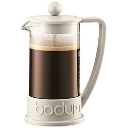 ボダム　bodum フレンチプレスコーヒーメーカー　0.35L ブラジル ホワイト 10948913 1個（ご注文単位1個）【直送品】