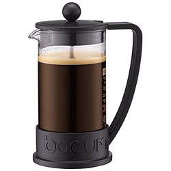 ボダム　bodum フレンチプレスコーヒーメーカー　0.35L ブラジル ブラック 1094801 1個（ご注文単位1個）【直送品】