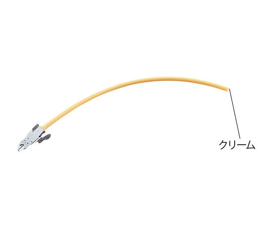 ナビス（アズワン） ナビス駆血帯 ラテックスフリー 金具セット 400mm クリーム　 1本（ご注文単位1本）【直送品】