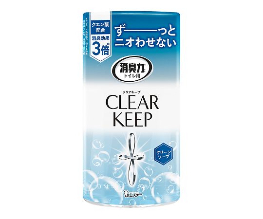 エステー トイレの消臭力　CLEAR　KEEP　400mL　クリーンソープ　13052 1個（ご注文単位1個）【直送品】