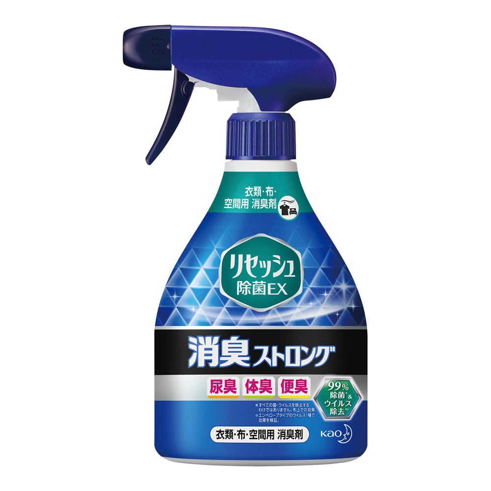 花王 リセッシュ除菌EX　消臭ストロング　本体　370mL　 1個（ご注文単位1個）【直送品】