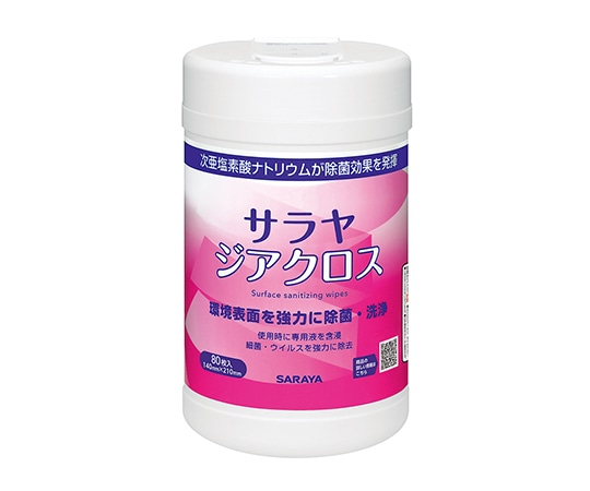 サラヤ サラヤ　ジアクロス　容器入り（専用液なし）　80枚入　42386 1個（ご注文単位1個）【直送品】