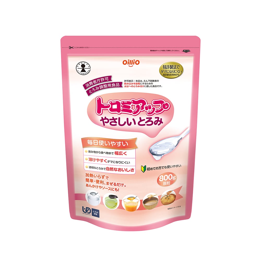 日清オイリオ トロミアップ　やさしいとろみ（とろみ調整食品）　800g　 1パック※軽（ご注文単位1パック）【直送品】