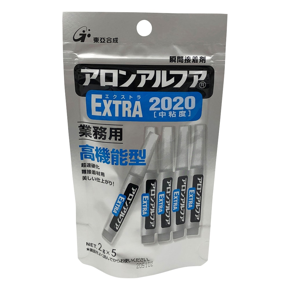 アロンアルファ アロンアルファ（R）1袋（5本入）　AA-EXTRA-10g-2020 1袋（ご注文単位1袋）【直送品】