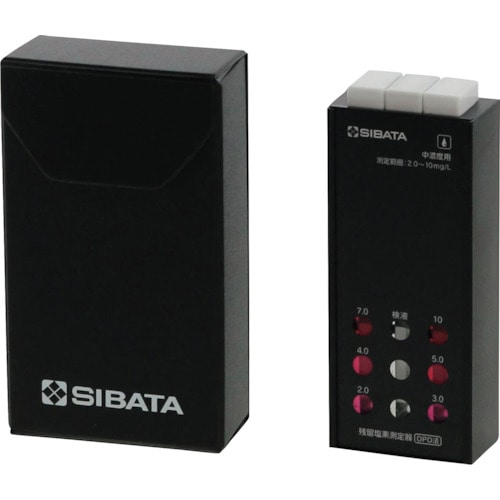 トラスコ中山 SIBATA 残留塩素測定器 中濃度用 本体（ご注文単位1個）【直送品】