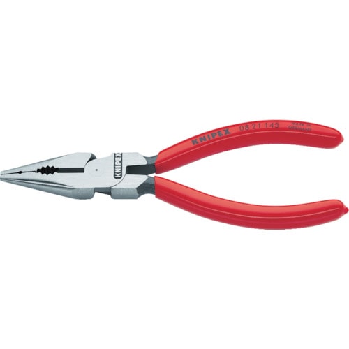 トラスコ中山 KNIPEX ニードルノーズペンチ 145mm コンフォートハンドル 833-8809  (ご注文単位1個) 【直送品】