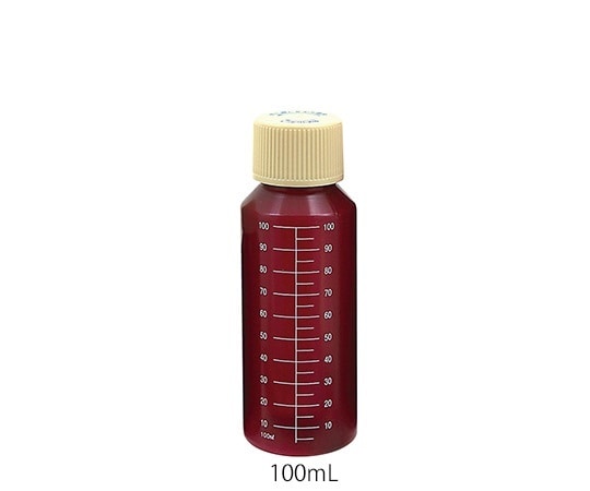 金鵄製作所 セーフティNK茶瓶（未滅菌）　100mL　10本入　ASNK24320-084 1袋（ご注文単位1袋）【直送品】