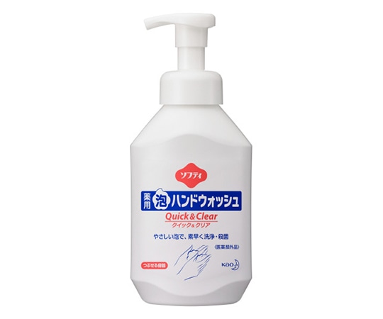 花王 ソフティ 薬用泡ハンドウォッシュ クイック＆クリア 500mL 業務用　 1本（ご注文単位1本）【直送品】