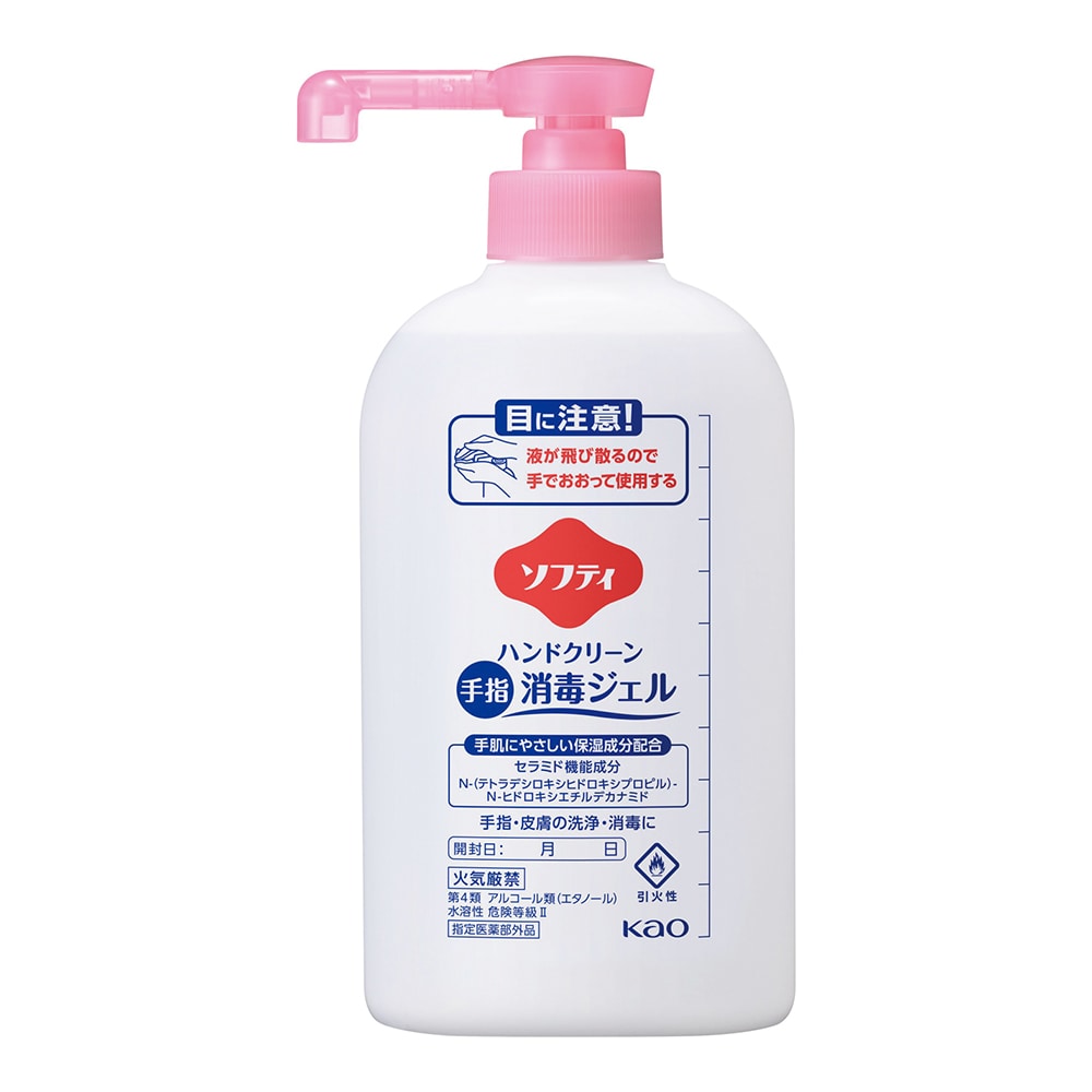 花王 ソフティ ハンドクリーン手指消毒ジェル 400mL 業務用　 1本（ご注文単位1本）【直送品】