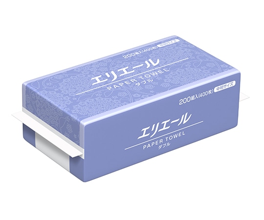 エリエール（大王製紙） ペーパータオル(エリエール･中判) 200組/袋×30袋　703169 1箱（ご注文単位1箱）【直送品】