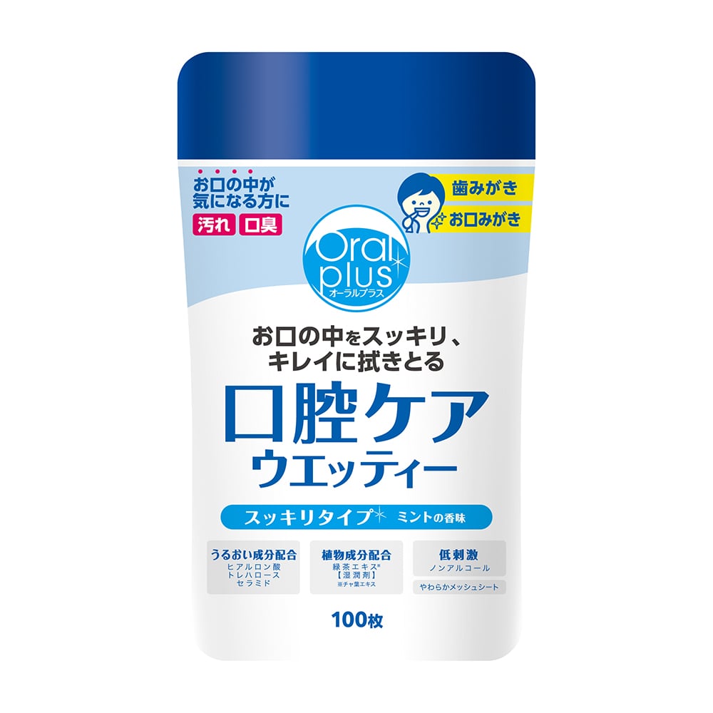 アサヒグループ食品 口腔ケアウェッティー オーラルプラス スッキリタイプ ボトル入り　C19 1本（ご注文単位1本）【直送品】