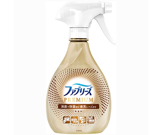 P＆G ファブリーズW除菌+消臭 プレミアム 無香料 本体 370mL　 1個（ご注文単位1個）【直送品】