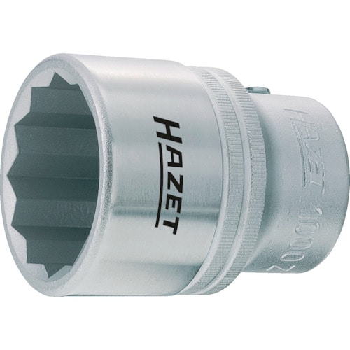 トラスコ中山 HAZET ソケットレンチ(12角タイプ・差込角19mm・対辺22mm)（ご注文単位1個）【直送品】