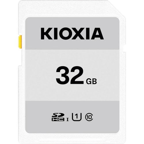 トラスコ中山 キオクシア ベーシックSDメモリカード 32GB KSDB-A032G（ご注文単位1個）【直送品】