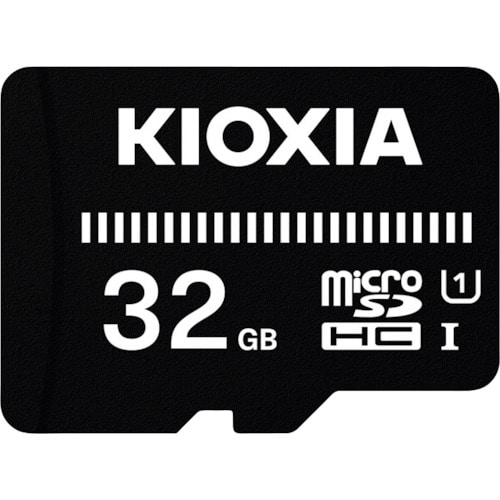 トラスコ中山 キオクシア ベーシックmicroSDメモリカード 32GB KMUB-A032G（ご注文単位1個）【直送品】