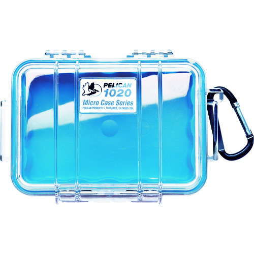 トラスコ中山 PELICAN マイクロケース 1020 青 173×121×54（ご注文単位1個）【直送品】