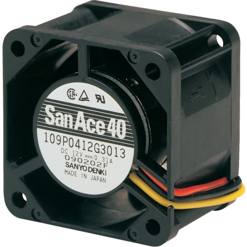 トラスコ中山 SanAce DCファン(40×28mm DC24V センサ無)（ご注文単位1台）【直送品】