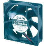 トラスコ中山 SanAce DCファン(80×25mm DC12V センサ無)（ご注文単位1台）【直送品】