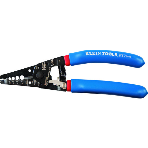 トラスコ中山 KLEIN ワイヤーストリッパー 180mm　114-3787（ご注文単位1個）【直送品】