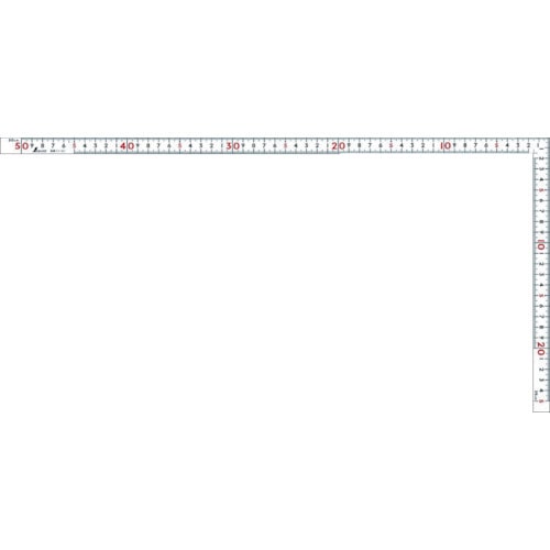 トラスコ中山 シンワ 曲尺＿ホワイト名作1尺表裏同目（ご注文単位1本）【直送品】