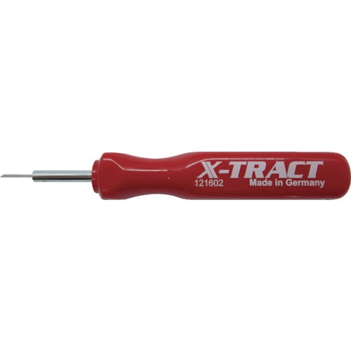 トラスコ中山 ワルター ピン抜き工具 X-TRACT 平形状 1.0×0.7mm（ご注文単位1本）【直送品】