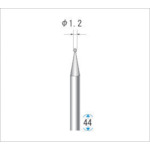 トラスコ中山 ナカニシ 電着ダイヤモンドバー 刃径1.2mm　475-9877（ご注文単位1本）【直送品】