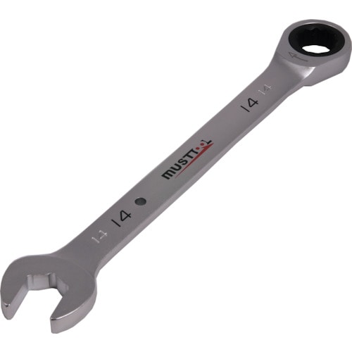 トラスコ中山 MUSTTOOL シャークギアレンチ 14mm MWS-14（ご注文単位1個）【直送品】