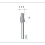 トラスコ中山 ナカニシ 電着ダイヤモンドバー 刃径5.5mm　476-0123（ご注文単位1本）【直送品】