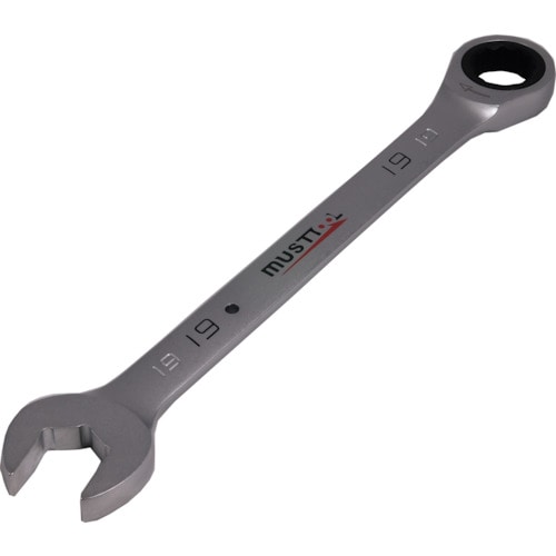 トラスコ中山 MUSTTOOL シャークギアレンチ 19mm MWS-19（ご注文単位1個）【直送品】