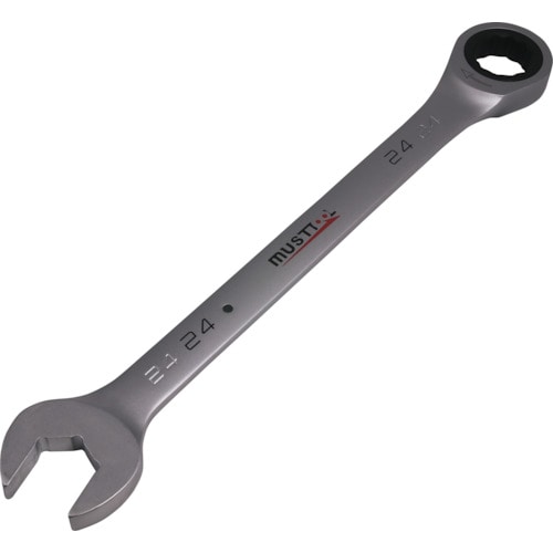 トラスコ中山 MUSTTOOL シャークギアレンチ 24mm MWS-24（ご注文単位1個）【直送品】