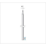 トラスコ中山 ナカニシ 電着ダイヤモンドバー 刃径2mm　476-0735（ご注文単位1本）【直送品】