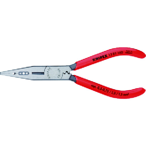 トラスコ中山 KNIPEX 電気技師用ラジオペンチ 160mm　446-7248（ご注文単位1個）【直送品】