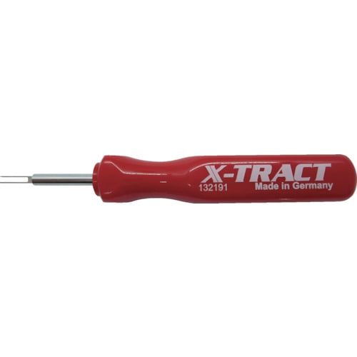 トラスコ中山 ワルター ピン抜き工具 X-TRACT 平2本爪形状 0.4×0.8mm（ご注文単位1本）【直送品】