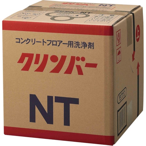 トラスコ中山 モクケン 床用洗浄剤 クリンバーNT 18L （1箱入） 828-6249  (ご注文単位1箱) 【直送品】