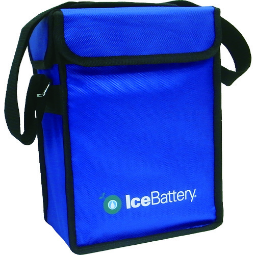 トラスコ中山 まつうら 保冷バッグ 10℃水分補給 IceBattery（アイスバッテリー）クールバッグ 縦型 保冷剤1枚付き 206-7779  (ご注文単位1個) 【直送品】