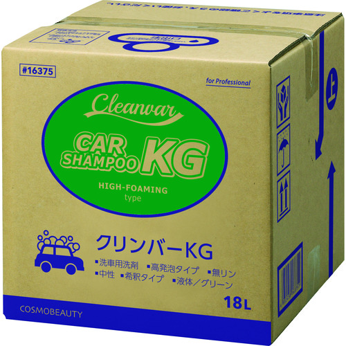 トラスコ中山 モクケン 洗車用洗剤 クリンバーkgタイプN(18L)B/B VN製（ご注文単位1個）【直送品】