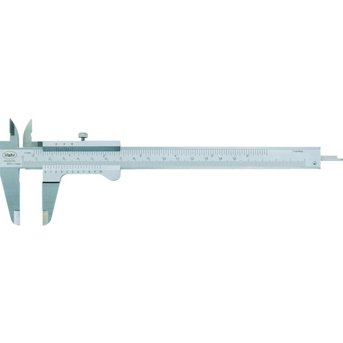 トラスコ中山 マール 標準ノギス バーニヤ ノギス 測定範囲0～150mm 最小表示0.05mm(4100420)（ご注文単位1本）【直送品】