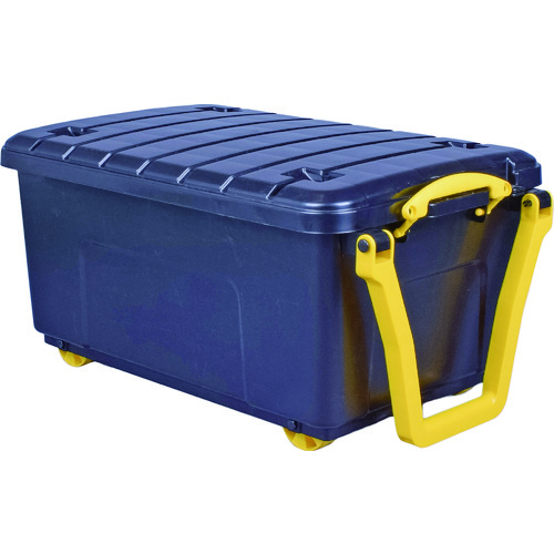 トラスコ中山 RUP 16L Really Useful Wheeled Trunk ブラック（ご注文単位1個）【直送品】