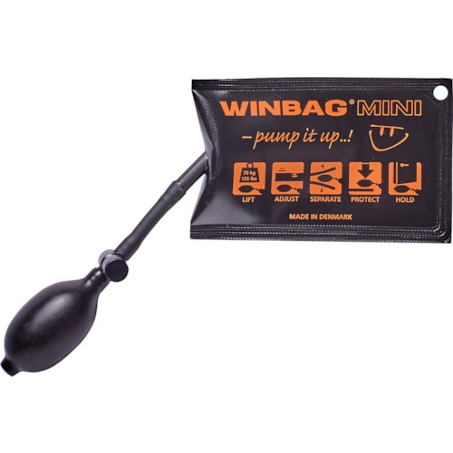 トラスコ中山 ウィンバッグ エアジャッキ WINBAG MINI 最大能力70kg（ご注文単位1個）【直送品】