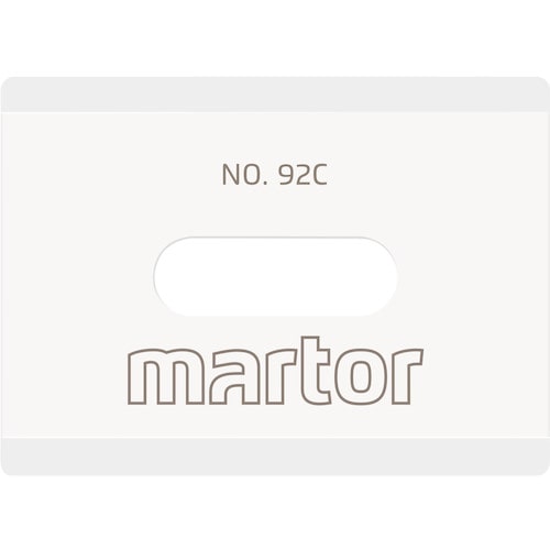 トラスコ中山 martor 替刃 2枚 CERAMIC BLADE NO. 92C（ご注文単位1パック）【直送品】