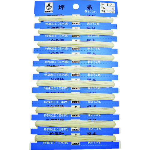 トラスコ中山 たくみ 純絹坪糸 17号 851-1554  (ご注文単位1個) 【直送品】