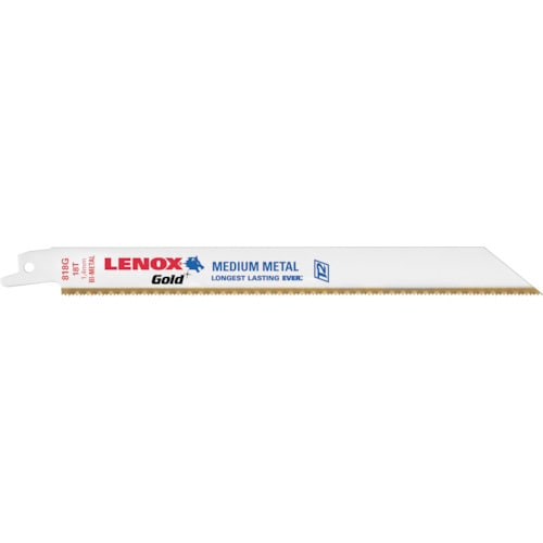 トラスコ中山 LENOX ゴールドセーバーソーブレード 818GR 200mm×18山 （5枚入り） 105-9905  (ご注文単位1パック) 【直送品】