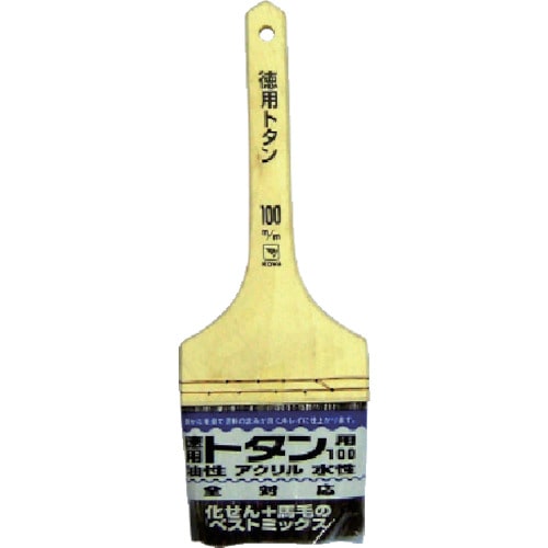 トラスコ中山 KOWA 徳用トタンハケ 100mm 806-6126  (ご注文単位1本) 【直送品】