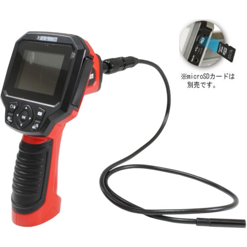 トラスコ中山 アストロプロダクツ AP ファイバースコープ2.7TFT録画機能付FS984 254-1082  (ご注文単位1台) 【直送品】