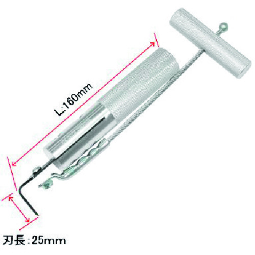 トラスコ中山 アストロプロダクツ ウィンドシールドリムーバー（ご注文単位1個）【直送品】