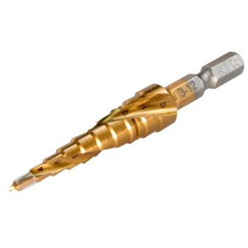 トラスコ中山 アストロプロダクツ AP スパイラルステップドリル 3～12mm DB174 223-3595  (ご注文単位1本) 【直送品】