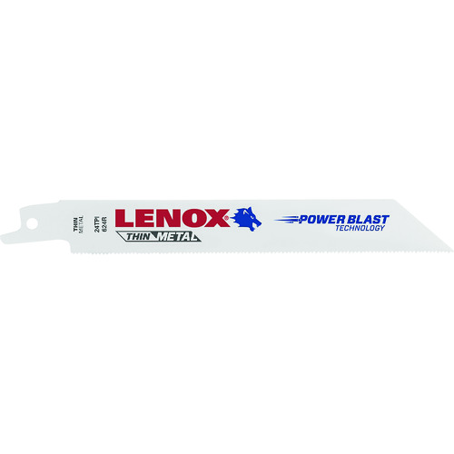 トラスコ中山 LENOX バイメタルセーバーソーブレード B624R 150mmX24山(25マイ入)（ご注文単位1パック）【直送品】